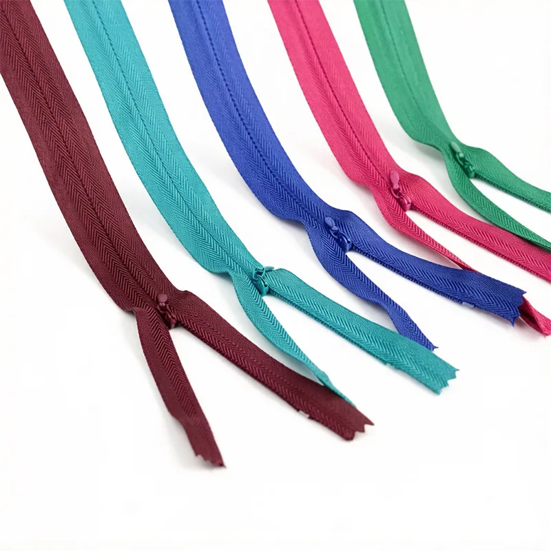 Fermeture à glissière en nylon imperméable